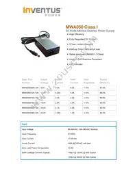 MWA050024A-10A Datasheet Cover