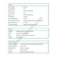 MWA120018A-12A Datasheet Page 2