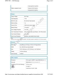 MWC100015A-12A Datasheet Page 2