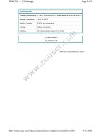 MWC100015A-12A Datasheet Page 3