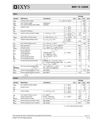 MWI15-12A6K Datasheet Page 2