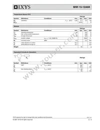 MWI15-12A6K Datasheet Page 3