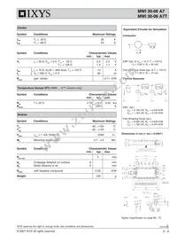 MWI30-06A7T Datasheet Page 2