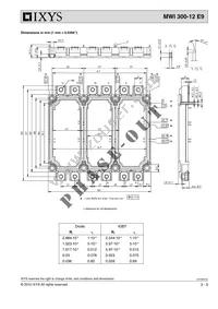 MWI300-12E9 Datasheet Page 3