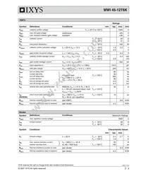 MWI45-12T6K Datasheet Page 2