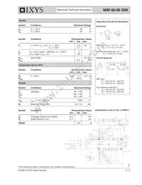 MWI60-06G6K Datasheet Page 2