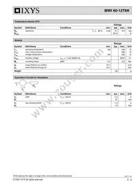 MWI60-12T6K Datasheet Page 3