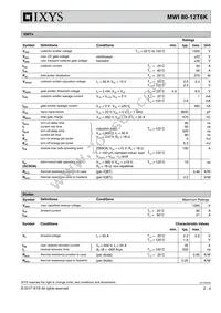 MWI80-12T6K Datasheet Page 2