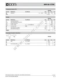 MWI80-12T6K Datasheet Page 3