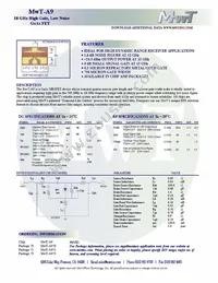 MWT-A973 Datasheet Cover