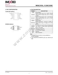 MX25L12835EZNI-10G Datasheet Page 7