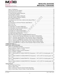 MX25L12855EMI-10G Datasheet Page 3