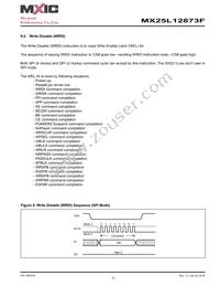 MX25L12873FMI-10G Datasheet Page 21