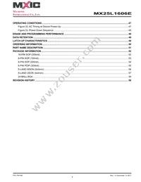 MX25L1606EPI-12G Datasheet Page 4