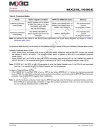 MX25L1606EPI-12G Datasheet Page 19