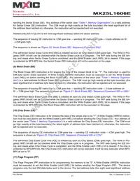 MX25L1606EPI-12G Datasheet Page 21