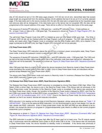 MX25L1606EPI-12G Datasheet Page 22