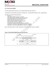 MX25L25835EMI-10G Datasheet Page 18