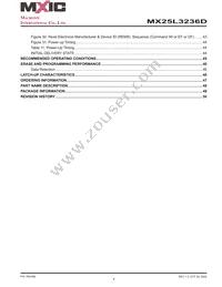 MX25L3236DM2I-10G Datasheet Page 4
