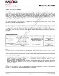 MX25L3236DM2I-10G Datasheet Page 19