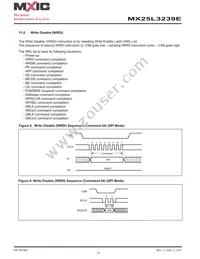 MX25L3239EZNI-10G Datasheet Page 21