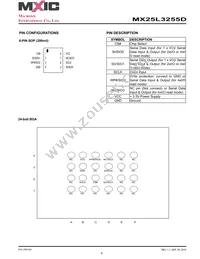 MX25L3255DXCI-10G Datasheet Page 8