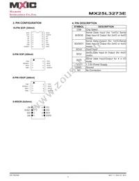 MX25L3273EM2I-10G Datasheet Page 7