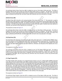 MX25L6406EMBI-12G Datasheet Page 19