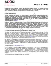 MX25L6406EMBI-12G Datasheet Page 20