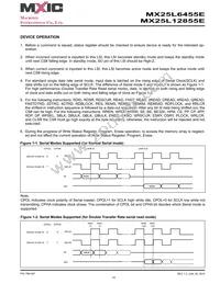 MX25L6455EMI-10G Datasheet Page 14