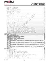 MX25L6465EMI-10G Datasheet Page 3