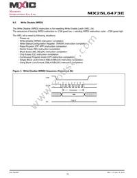 MX25L6473EBBI-10G Datasheet Page 18