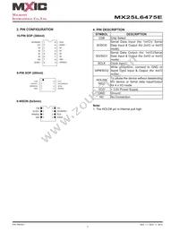 MX25L6475EM2I-10G Datasheet Page 7