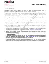 MX25R6435FM1IL0 Datasheet Page 10