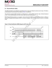 MX25U12835FZNI-08G Datasheet Page 22