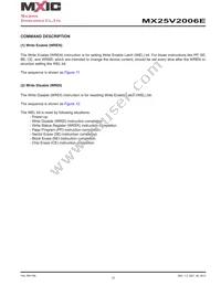 MX25V2006EZNI-13G Datasheet Page 12