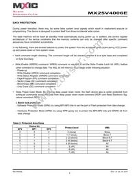 MX25V4006EZUI-13G Datasheet Page 9