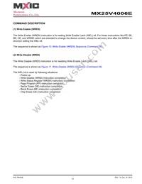 MX25V4006EZUI-13G Datasheet Page 13