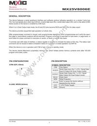 MX25V8006EZNI-13G Datasheet Page 5