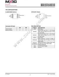 MX25V8035MI-15G Datasheet Page 8