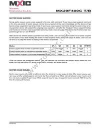 MX29F400CTTC-90G Datasheet Page 14
