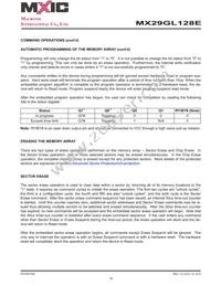 MX29GL128EUT2I-11G Datasheet Page 18