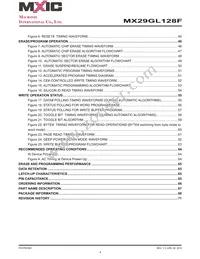 MX29GL128FLXGI-90G Datasheet Page 4