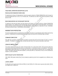 MX29GL256ELXFL-90Q Datasheet Page 19