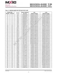 MX29GL640ETXEI-90G Datasheet Page 15