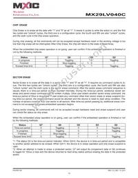MX29LV040CQC-90G Datasheet Page 12