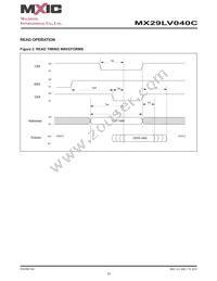 MX29LV040CQC-90G Datasheet Page 22