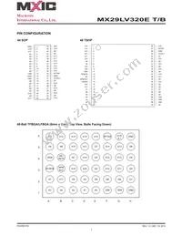 MX29LV320ETMI-70G Datasheet Page 7