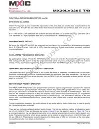 MX29LV320ETMI-70G Datasheet Page 18