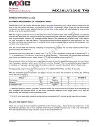 MX29LV320ETMI-70G Datasheet Page 23